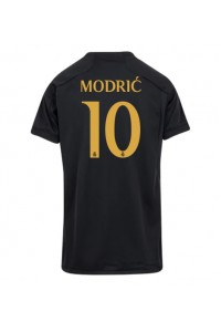 Real Madrid Luka Modric #10 Jalkapallovaatteet Naisten Kolmaspaita 2023-24 Lyhythihainen